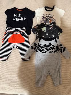 Baby Halloween Clothing Bundle – 5 Pieces