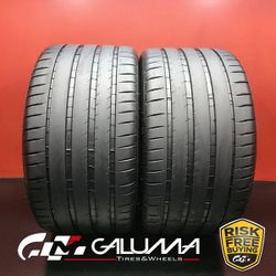 Set of 2 Tires LikeNEW Michelin Pilot Sport 4S ND0 XL 315/30ZR21 No Repair #93885