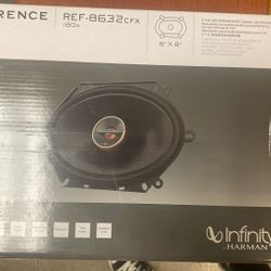Infinity Reference 8632CFX 6x8 2-Way Car Speakers - Pair (Black) - New