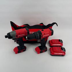 Craftsman CMCF800 V20 2 TOOL COMBO KIT 20V Cordless Driver Drill