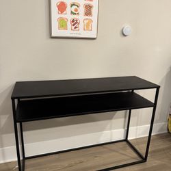 Black Entry Way Table 