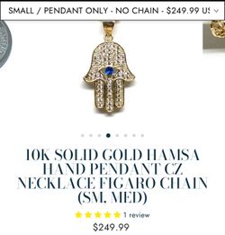 Hamsa pendent