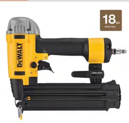 DEWALT 18-Gauge Pneumatic Brad Nailer