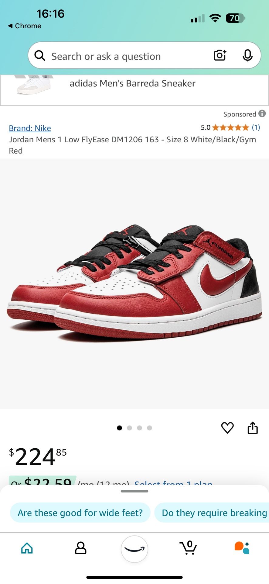 Nike Air Jordan 1 Flyease
