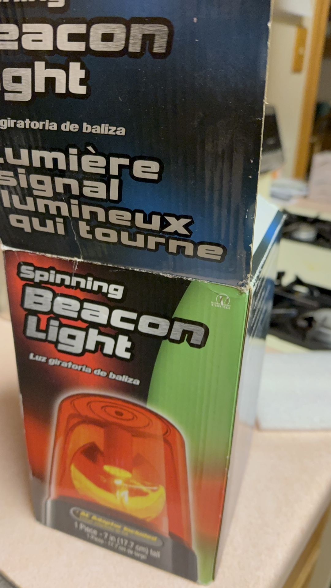 Red Police Beacon π¨ HALLOWEEN DECOR π