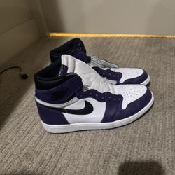 Jordan 1 Court purples