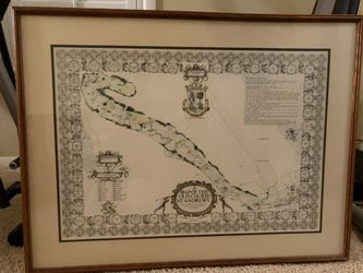 Rare Old Course St Andrews -Allan Peden RIAS Signed Limited Edition Framed 30x40 #410 Of 500