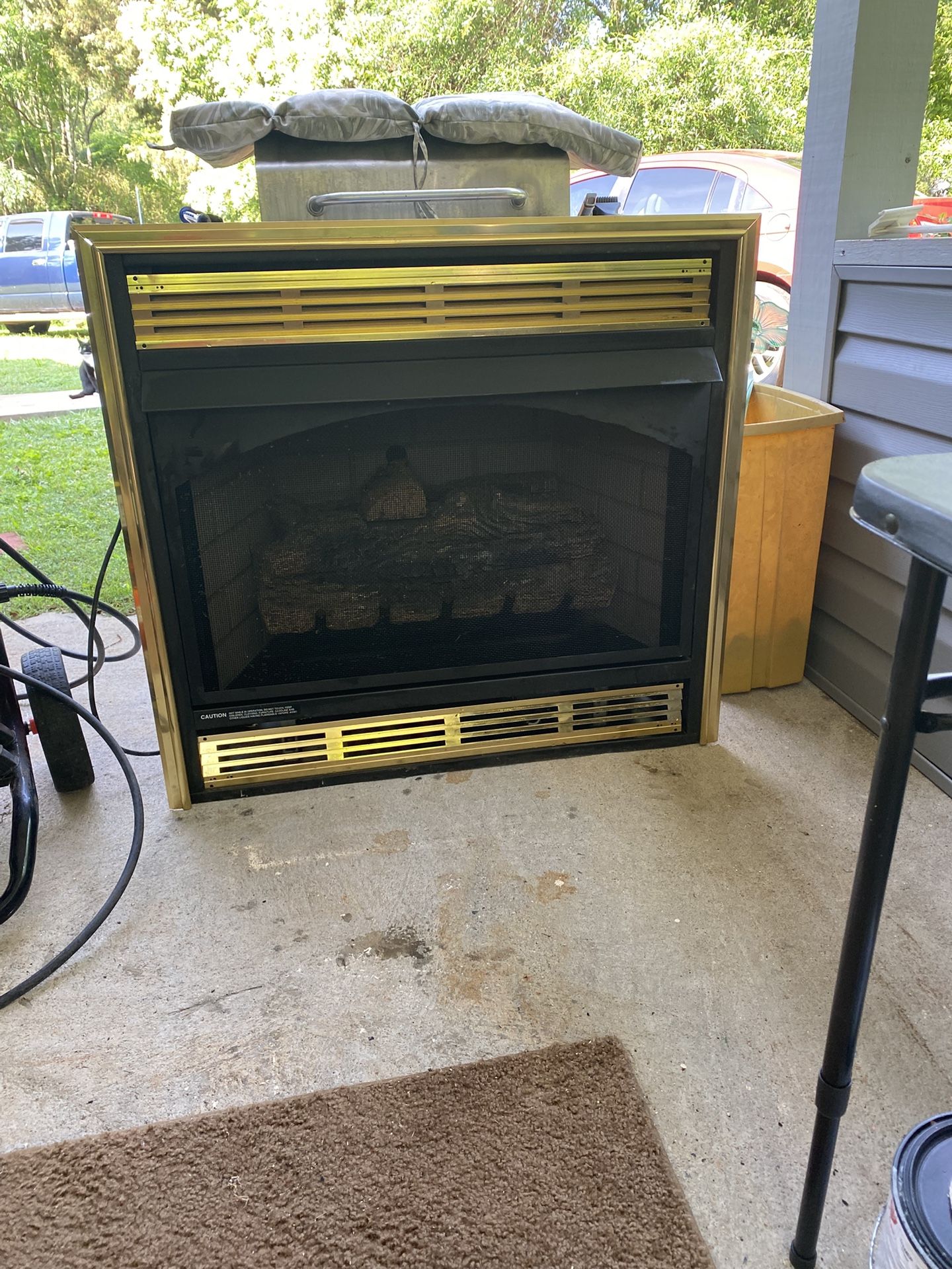 Gas Fireplace Insert