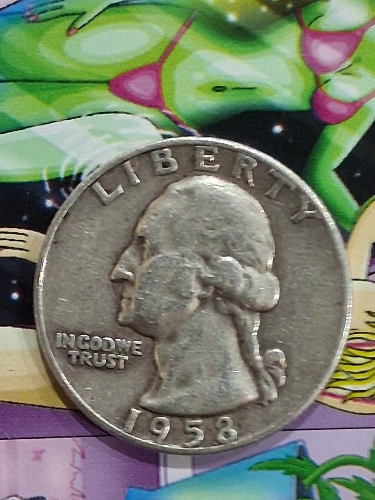 1958 D Mark Quarter