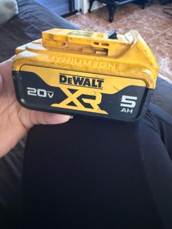 Dewalt XR 20v battery