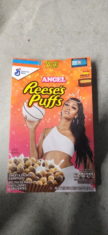 Opened Cereal BOX