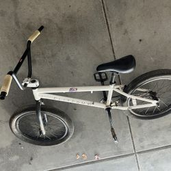 Used bmx Bike And Extra Tube Tires Deflated