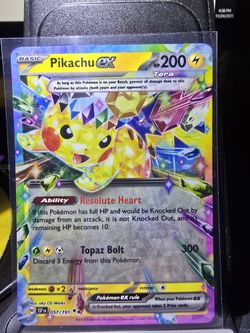 Pokémon Pikachu Ex Surging Sparks