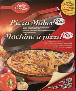 Betty Crocker Pizza Maker Plus