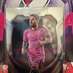 2025 Lionel Messi Miami Prizm Club World Cup Card 