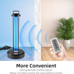 Ultraviolet Lamp Disinfection Remote Control High Ozone UVC