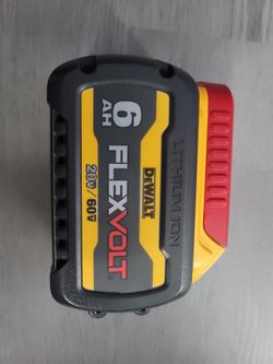 DEWALT 20V/60VMAX FLEXVOLT BATTERIE 6.0AH NEW 