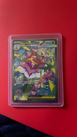 Pokemon card mega meganium ex