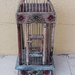 BIRD CAGE RUSTIC