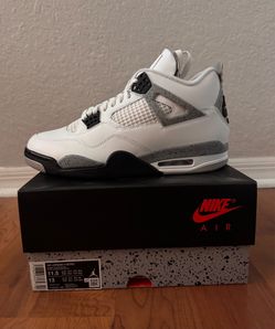 Jordan 4 Retro - White Cement - Size 11.5
