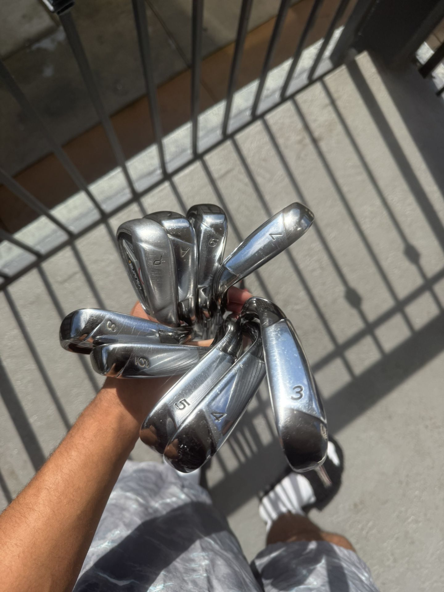 Taylormade 2.0 Burner Irons 3-AW 9 Clubs