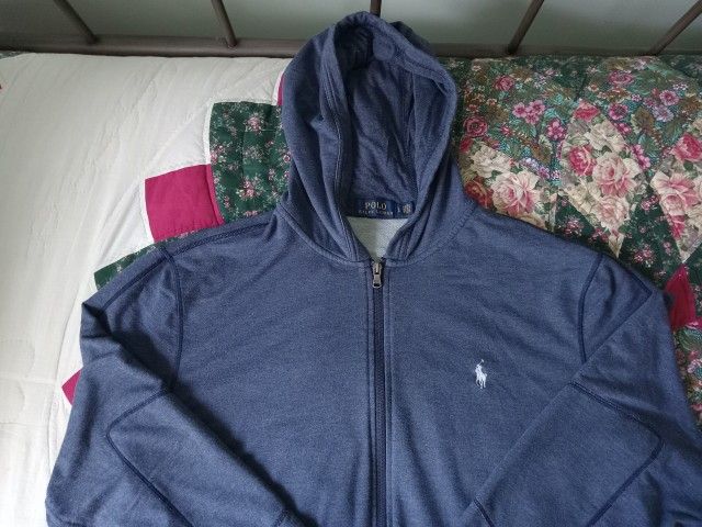 Polo Zip Up Hoodie