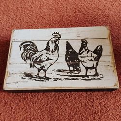 Rooster Decor$6