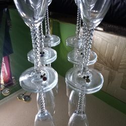 Champagne Flutes 🍾 🥂 Glasses 6