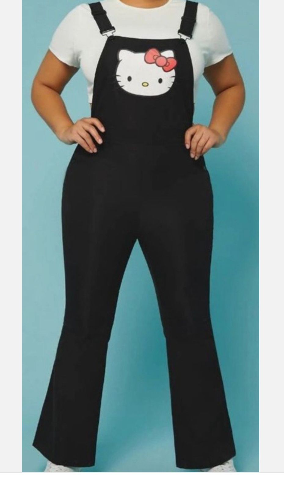 New With Tags Hello Kitty Overalls 2XL