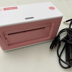 MUNBYN Pink USB thermal Printer 