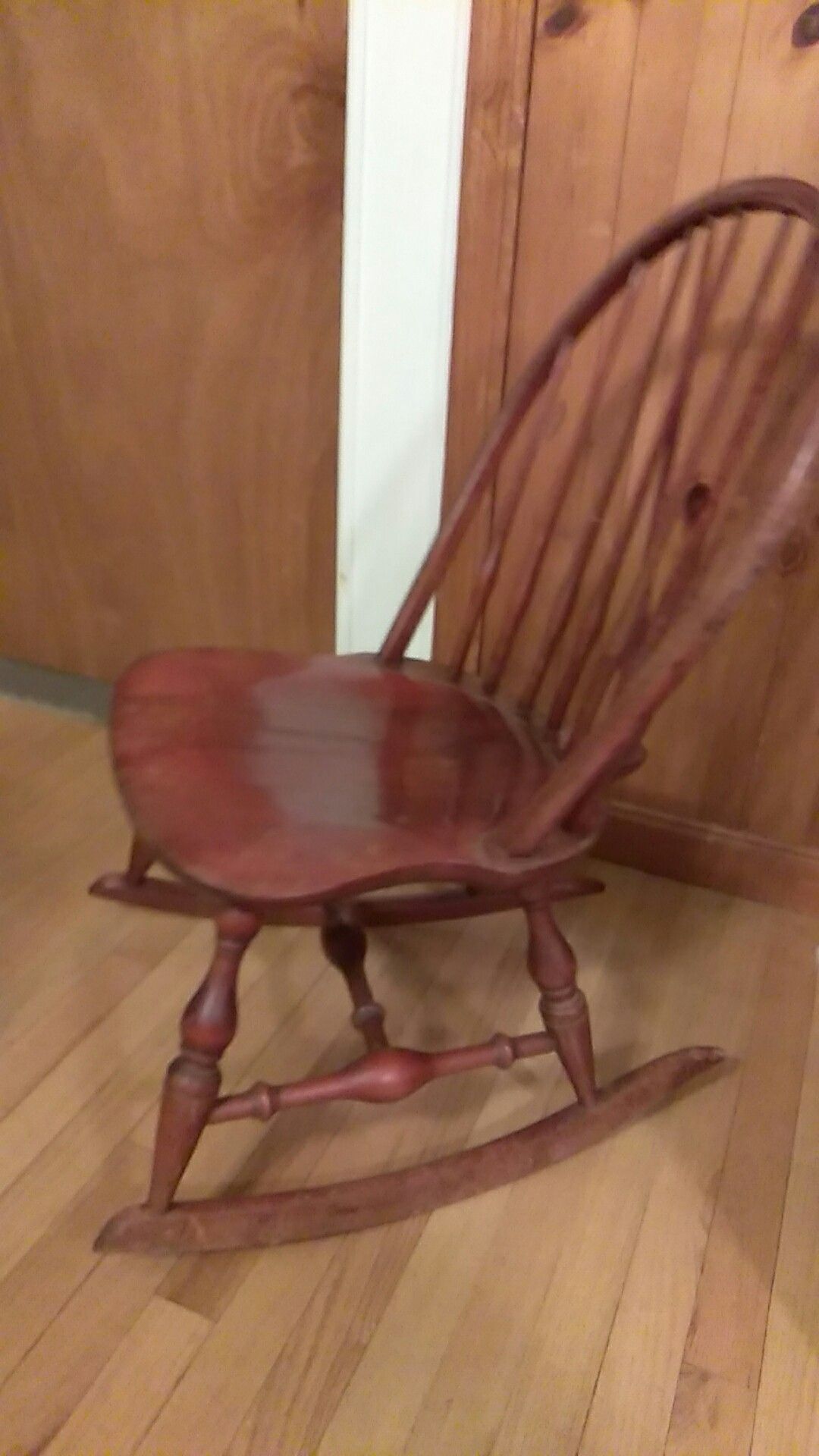 Nichols and Stone antique rocking chair