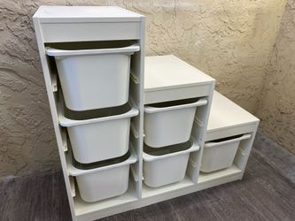 IKEA TROFAST TOY STORAGE WITH BINS - Local Delivery for a Fee - See My Other Items😎