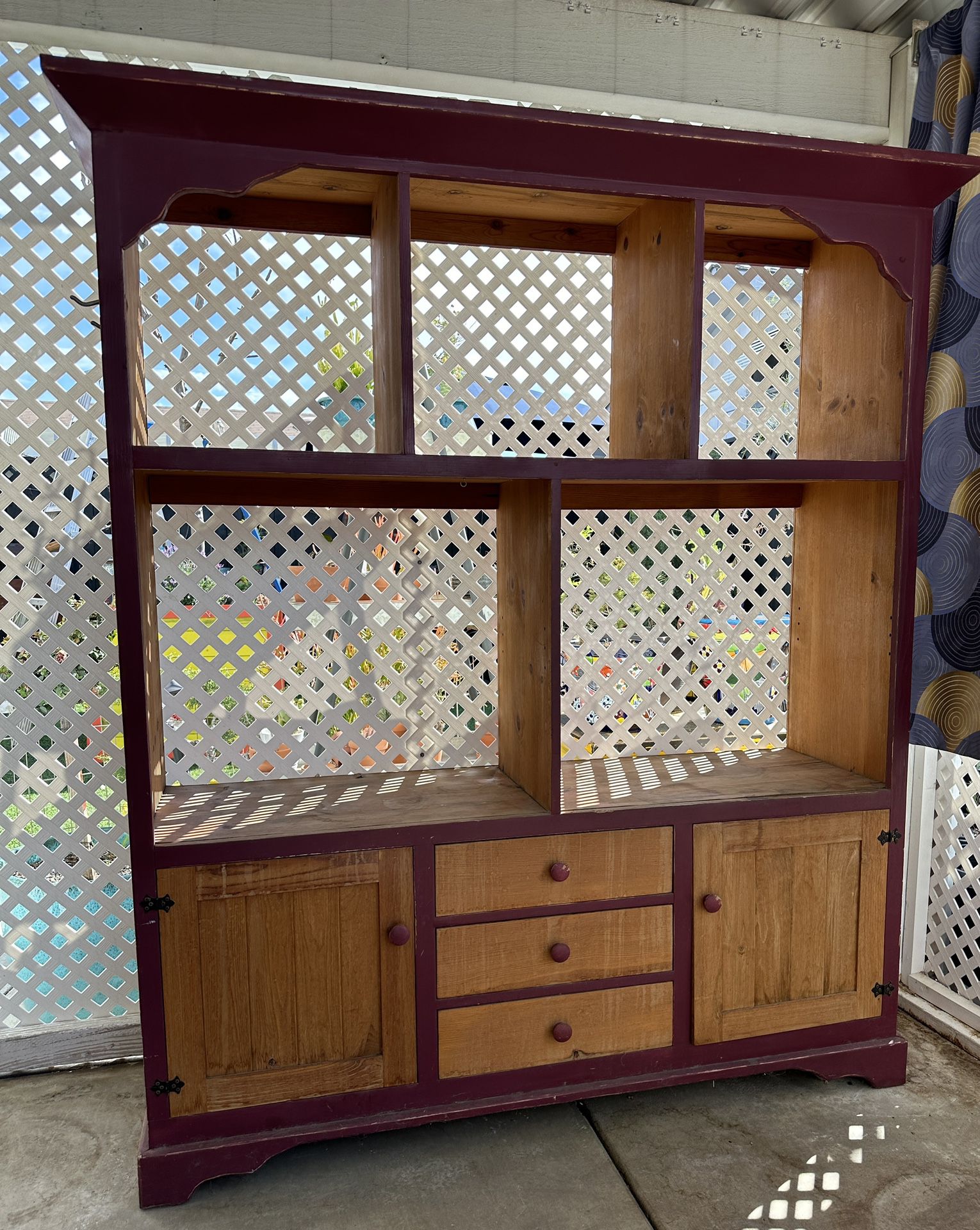 Cute Wall Unit, Bookshelves / Indoors or Outdoors
