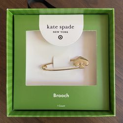 Kate Spade Target Safety Pin Brooch