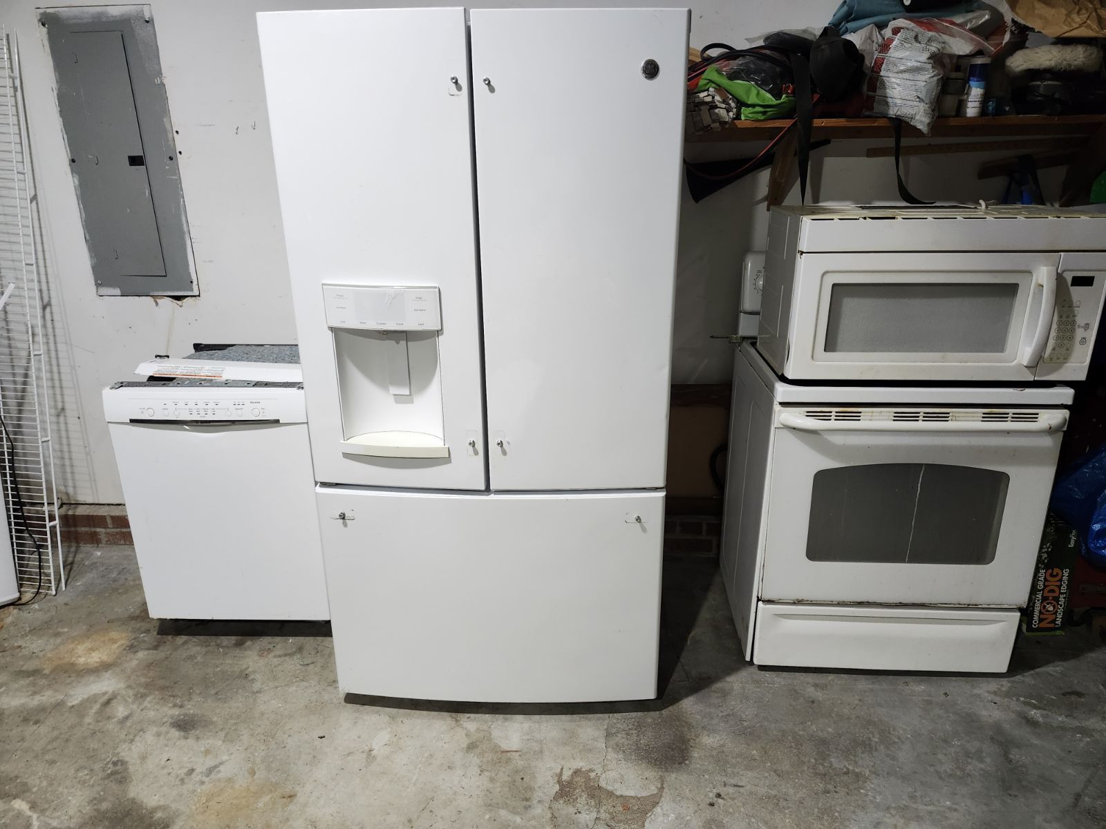 Stove And Microwave