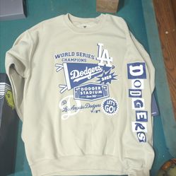 Dodgers 2025 Champions Sweater M