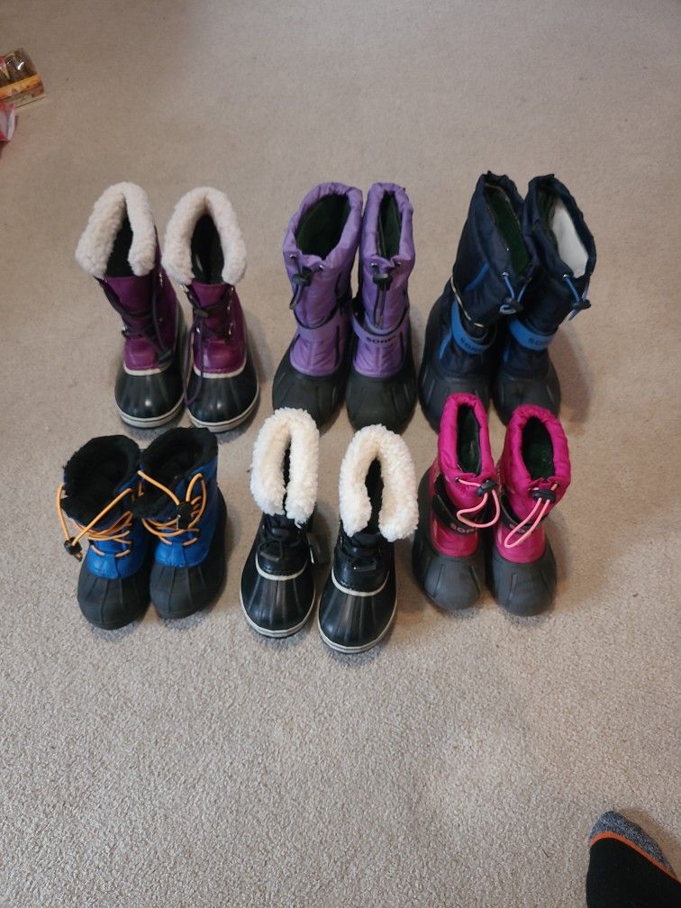 Snow Boots, Sorel, Columbia, Rei