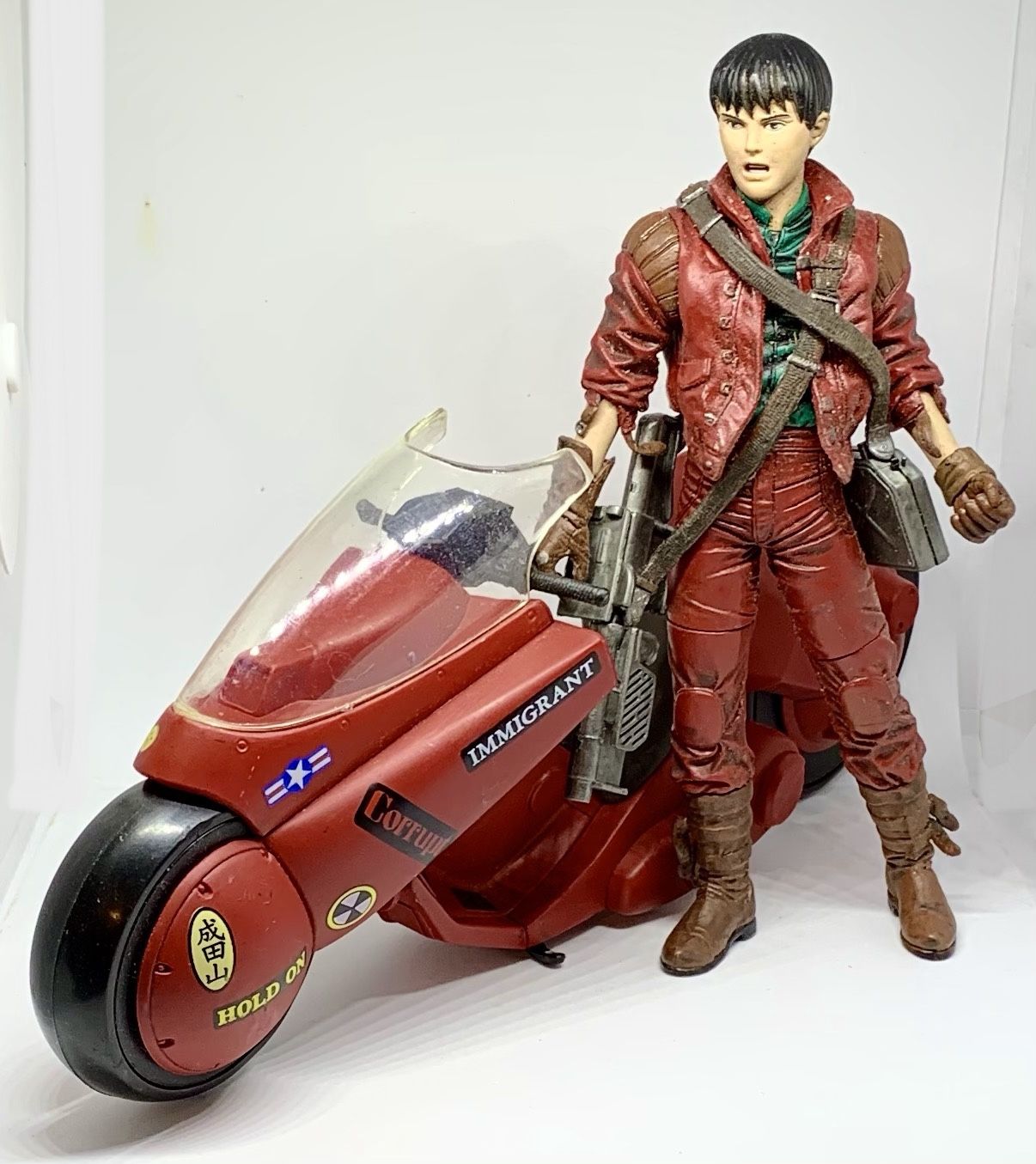 Vintage 2000 - McFARLANE TOYS - AKIRA Kaneda & Bike Figure