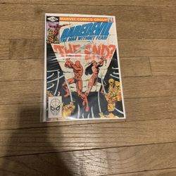Daredevil The Man Without Fear! 1982 Marvel Issue 175. 