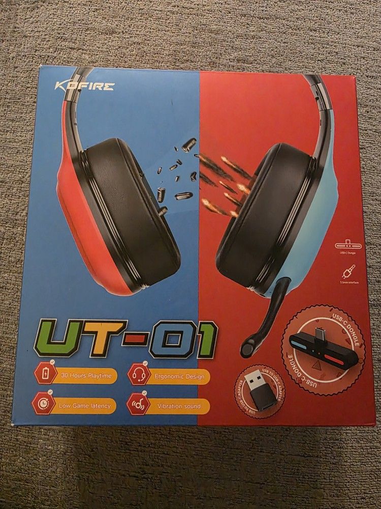 Kofire Wireless Headphones for Nintendo Switch *NEW*