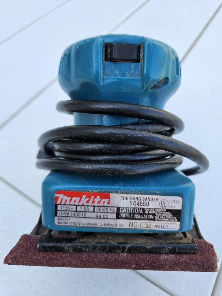 Makita Palm Sander, Make offer.