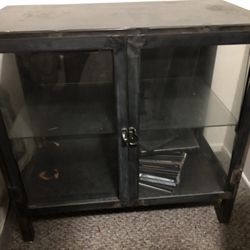 Metal Glass Display Case
