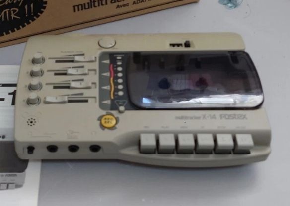 FOSTEX  X14 Vintage 4Track cassette Multi Tracker Recorder
