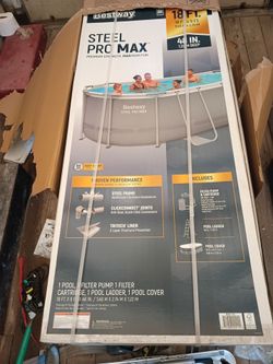 Bestway steel pool