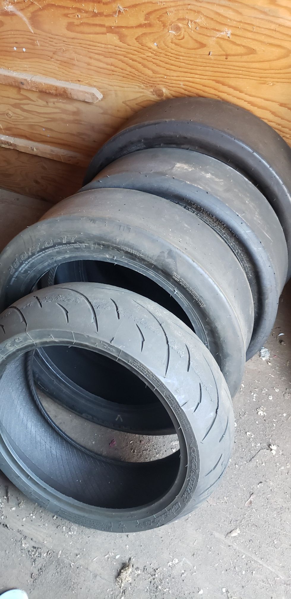 Drag radial tires x4