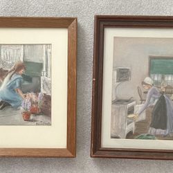 ~  Vintage Pastel Beauties: Everyday Moments Captured In Art ~