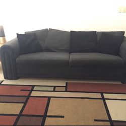 Sofa  $100 and/or Rug $60