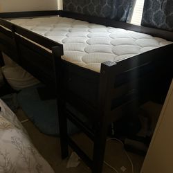 Twin Loft Bed And Mattress