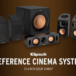 Klipsch Cinema System 5.1.4 Dolby Atmos