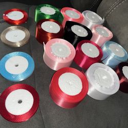 Satin ribbons